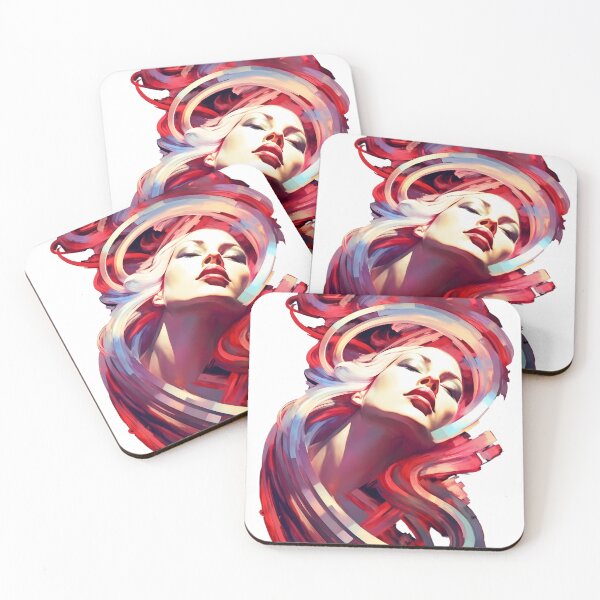 Item preview, Vibrant Colorful Artistic Modern Abstract Stylized Expressive Surreal designed and sold by 7FloydStore.