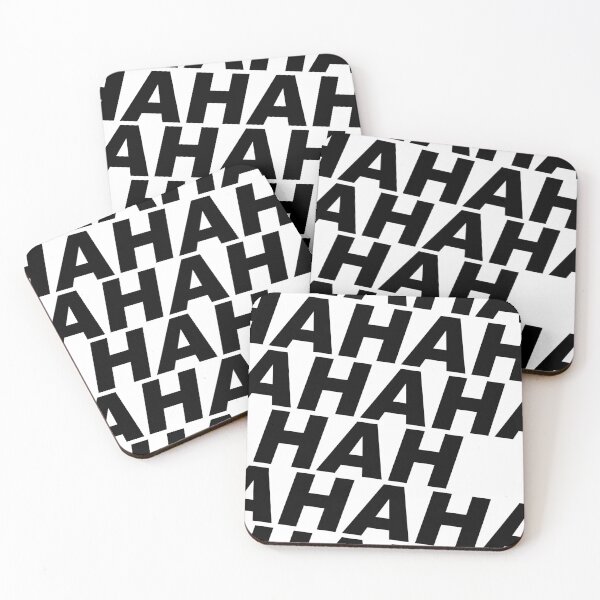 Item preview, AHAHA! Black Text  designed and sold by RR-Arts.