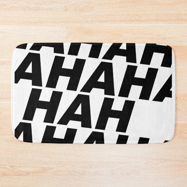 Item preview, AHAHA! Black Text  designed and sold by RR-Arts.