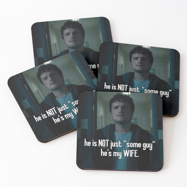 Item preview, Josh Hutcherson Mike Schmidt “he’s not just some guy he’s my wife” whisper meme designed and sold by RainbowTotoro.