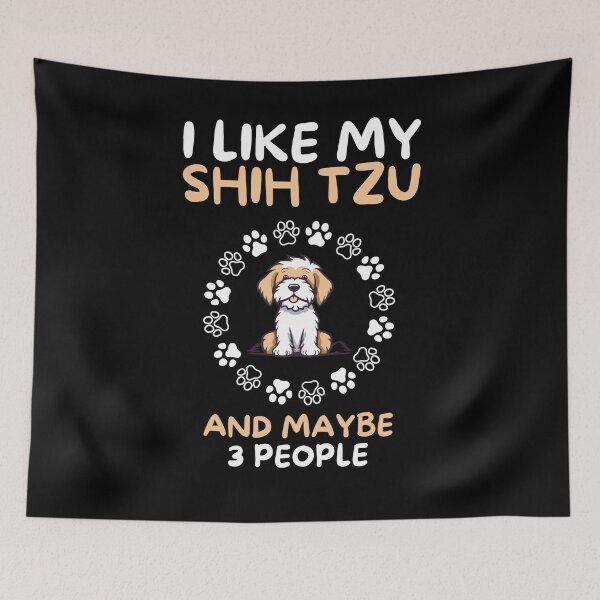 Item preview, I like my shih tzu and maybe 3 people designed and sold by Gilpro Designs.