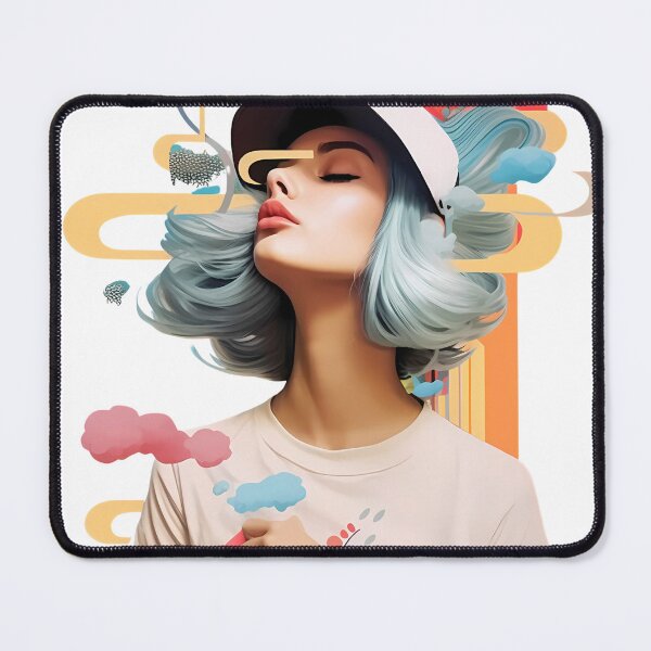 Item preview, Vibrant Colorful Artistic Modern Abstract Stylized Expressive Surreal designed and sold by 7FloydStore.