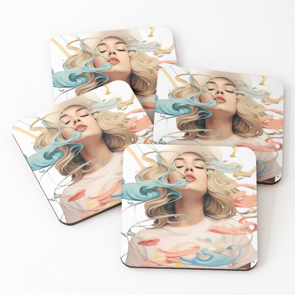 Item preview, Vibrant Colorful Artistic Modern Abstract Stylized Expressive Surreal designed and sold by 7FloydStore.
