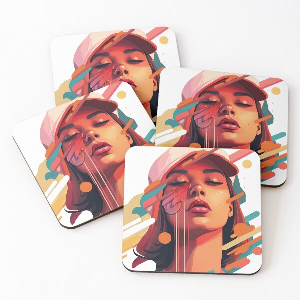 Item preview, Vibrant Colorful Artistic Modern Abstract Stylized Expressive Surreal designed and sold by 7FloydStore.