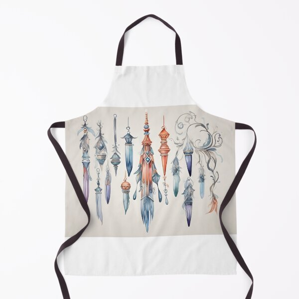 Aperçu de l'œuvre Éléments de conception Boho Icicle, aquarelle créée et vendue par Jayjaynaenae.