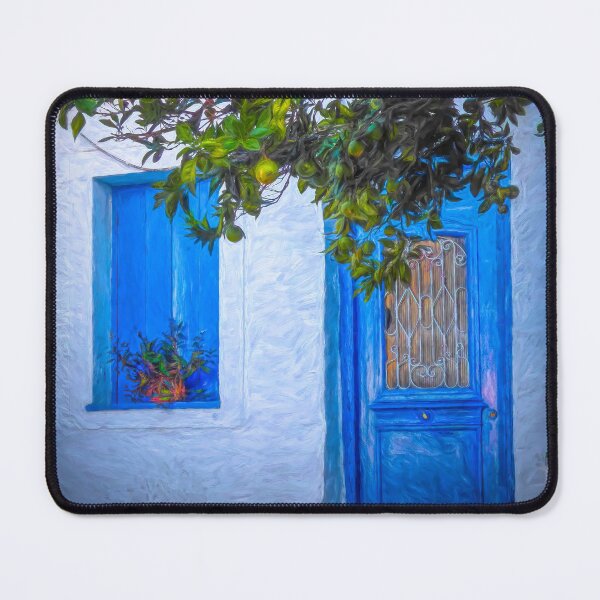Item preview, Skopelos Blues and Oranges designed and sold by Viv Thompson Photography .