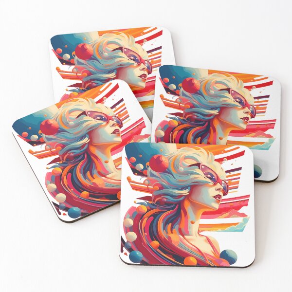 Item preview, Vibrant Colorful Artistic Modern Abstract Stylized Expressive Surreal designed and sold by 7FloydStore.