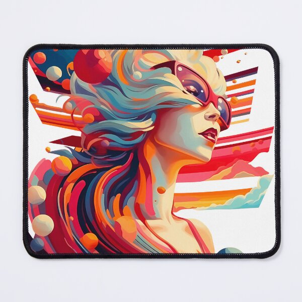 Item preview, Vibrant Colorful Artistic Modern Abstract Stylized Expressive Surreal designed and sold by 7FloydStore.
