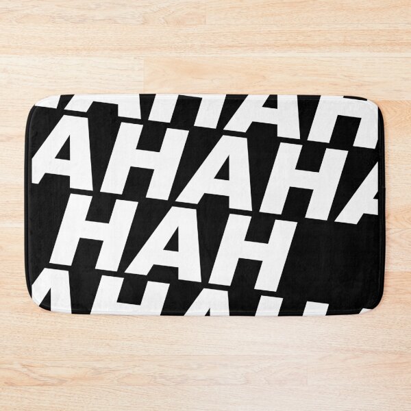 Item preview, AHAHA! White Text designed and sold by RR-Arts.