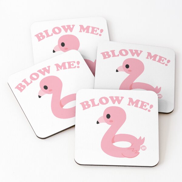 Item preview, BLOW ME FLAMINGO RAFT designed and sold by TODD GOLDMAN.