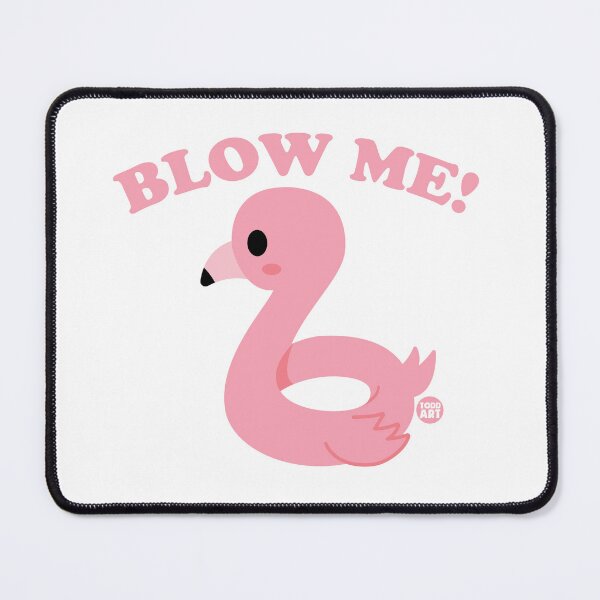 Item preview, BLOW ME FLAMINGO RAFT designed and sold by TODD GOLDMAN.