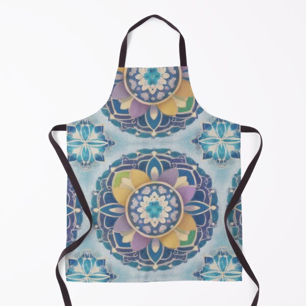 Item preview, Beautiful Blue Mandala (pattern version) designed and sold by mythangs.