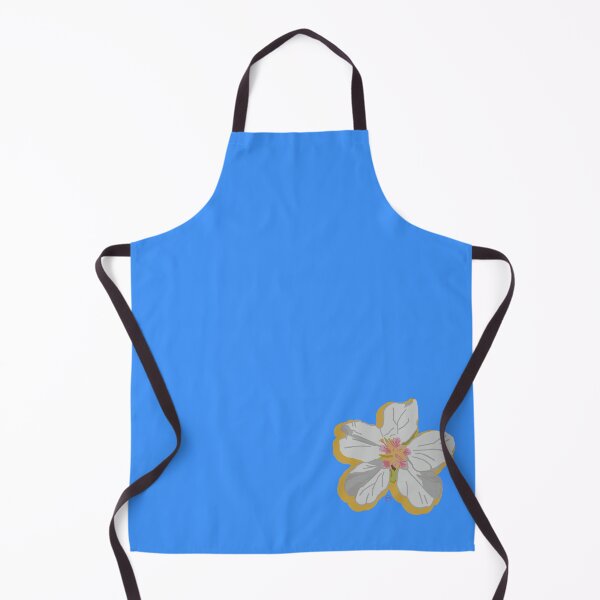 Item preview, almond blossom blue and yellow designed and sold by SaharBareket.