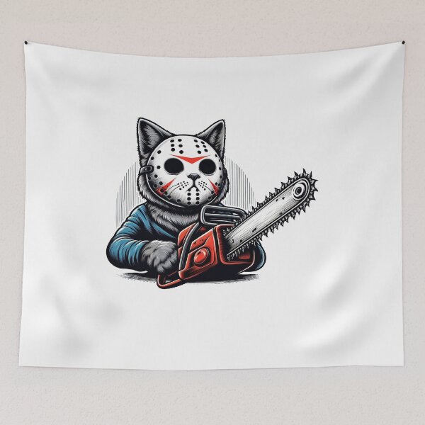 Item preview, Chainsaw Cat designed and sold by Big Catsby.
