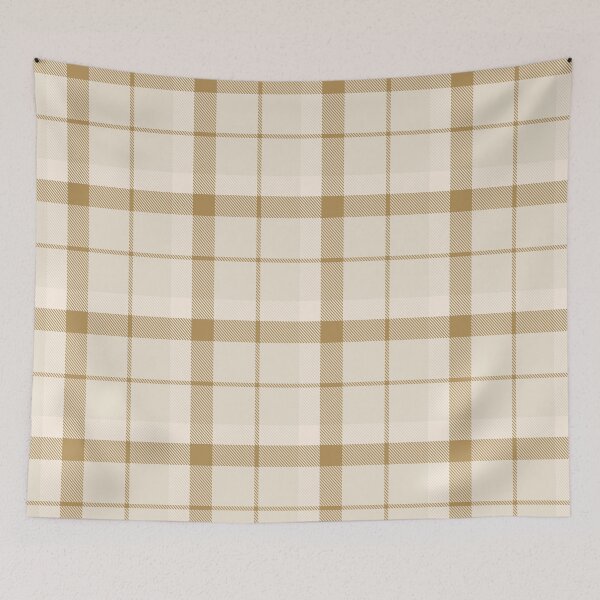 Item preview, Cuadros beige, marrón y blanquecino - Estampado geométrico designed and sold by RSDigitalPrintDesign.