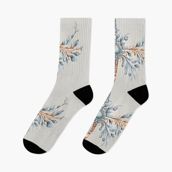 Artikelvorschau, Boho-Eiszapfen-Designelemente, Aquarell entworfen und verkauft von Jayjaynaenae.