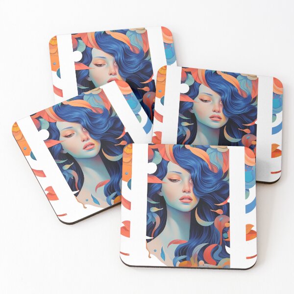 Item preview, Vibrant Colorful Artistic Modern Abstract Stylized Expressive Surreal designed and sold by 7FloydStore.