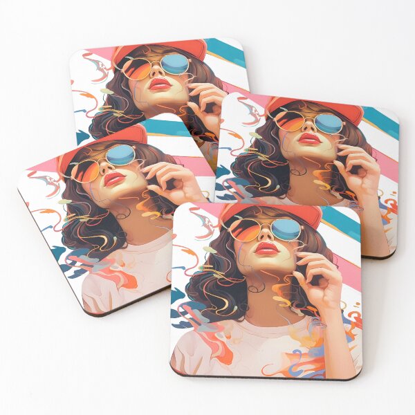 Item preview, Vibrant Colorful Artistic Modern Abstract Stylized Expressive Surreal designed and sold by 7FloydStore.