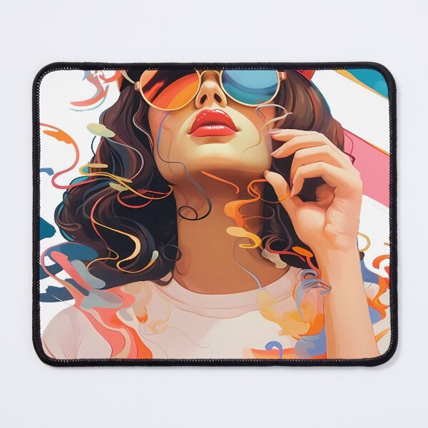 Item preview, Vibrant Colorful Artistic Modern Abstract Stylized Expressive Surreal designed and sold by 7FloydStore.
