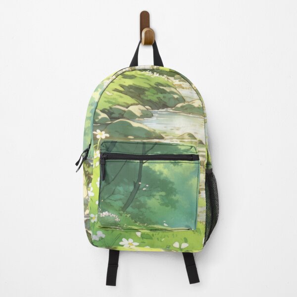 Item preview, 80s Retro Anime Forest Landscape designed and sold by Animania-AnimeS.