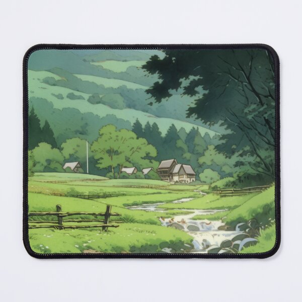 Item preview, 80s Retro Anime Forest Landscape designed and sold by Animania-AnimeS.