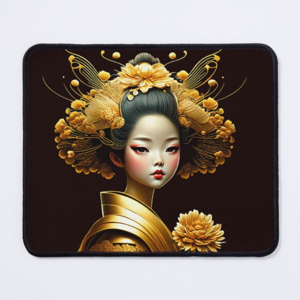 Item preview, Geisha With Gold Detail designed and sold by vuslatmedia.