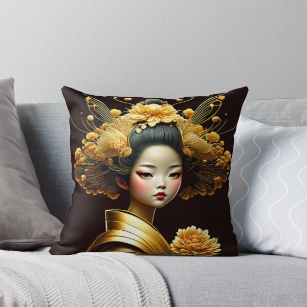Item preview, Geisha With Gold Detail designed and sold by vuslatmedia.