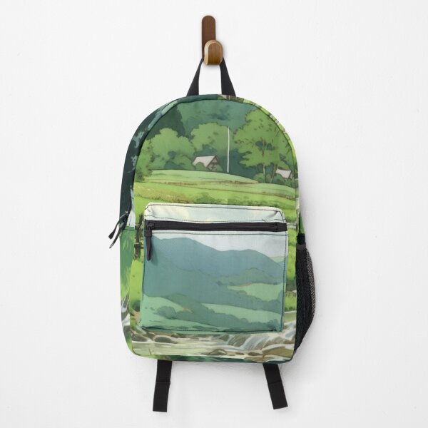 Item preview, 80s Retro Anime Forest Landscape designed and sold by Animania-AnimeS.