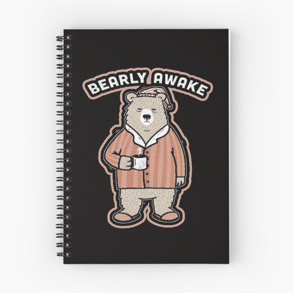 Item preview, bearly awake designed and sold by Ratatatts.