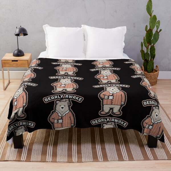 Item preview, bearly awake designed and sold by Ratatatts.
