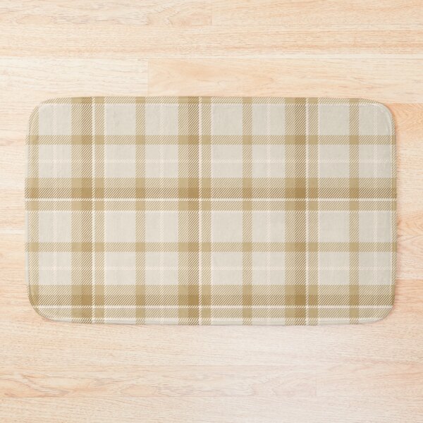 Item preview, Beige, Brown and Off-white Plaid - Geometric Print designed and sold by RSDigitalPrintDesign.