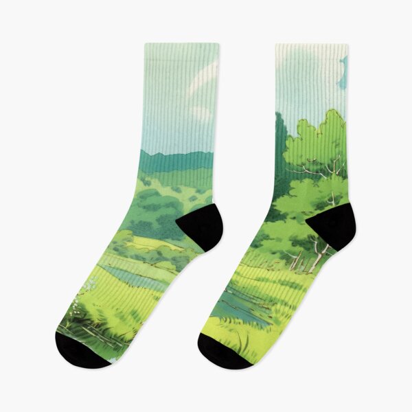 Item preview, 80s Retro Anime Forest Landscape designed and sold by Animania-AnimeS.