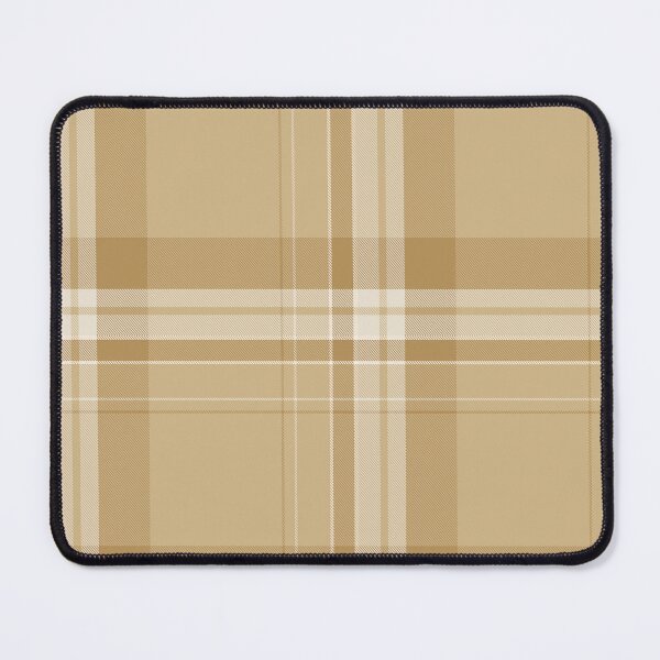 Item preview, Beige, Brown and Off-white Plaid - Geometric Print designed and sold by RSDigitalPrintDesign.
