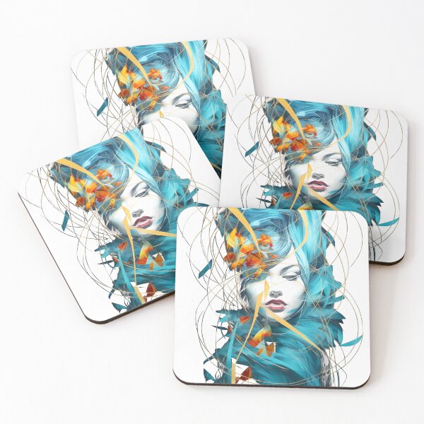 Item preview, Vibrant Colorful Artistic Modern Abstract Stylized Expressive Surreal designed and sold by 7FloydStore.