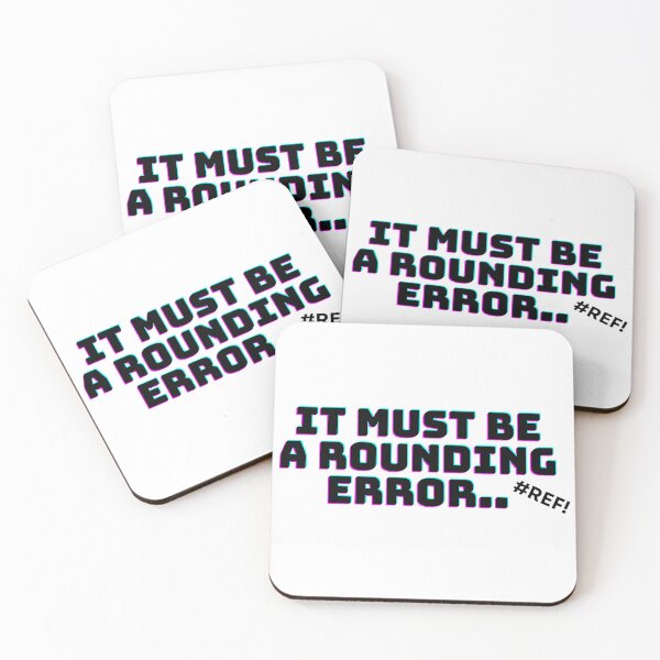 Item preview, Rounding Error, Finance corporate gift, Investment Banking designed and sold by ImaginePrinting.