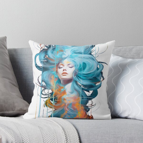 Item preview, Vibrant Colorful Artistic Modern Abstract Stylized Expressive Surreal designed and sold by 7FloydStore.