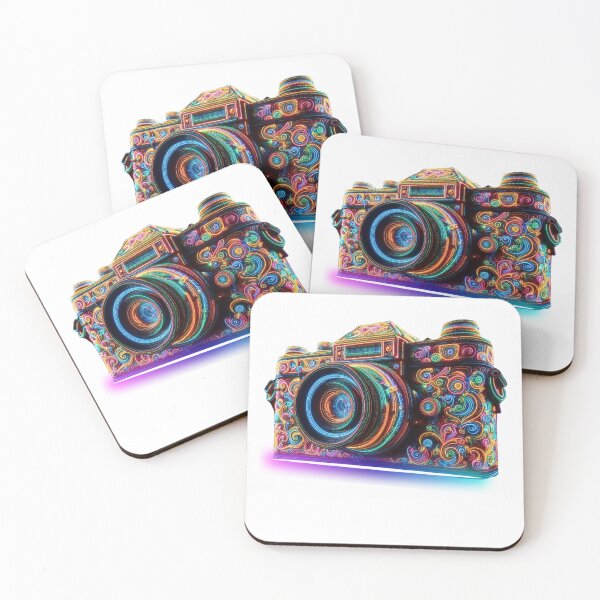 Item preview, Vintage Neon Camera designed and sold by sahbender.