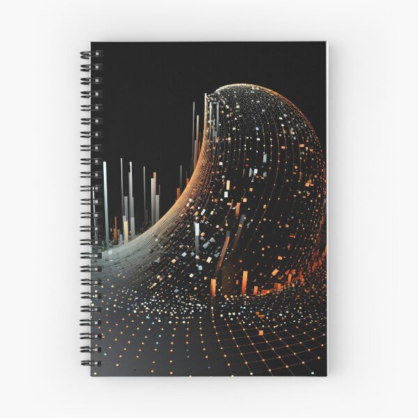 Item preview, Dark digital 3 dimensional abstract print designed and sold by dcrc.