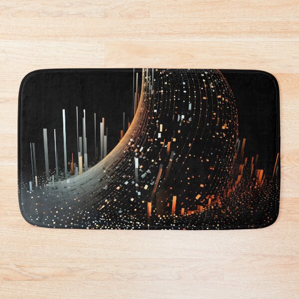 Item preview, Dark digital 3 dimensional abstract print designed and sold by dcrc.