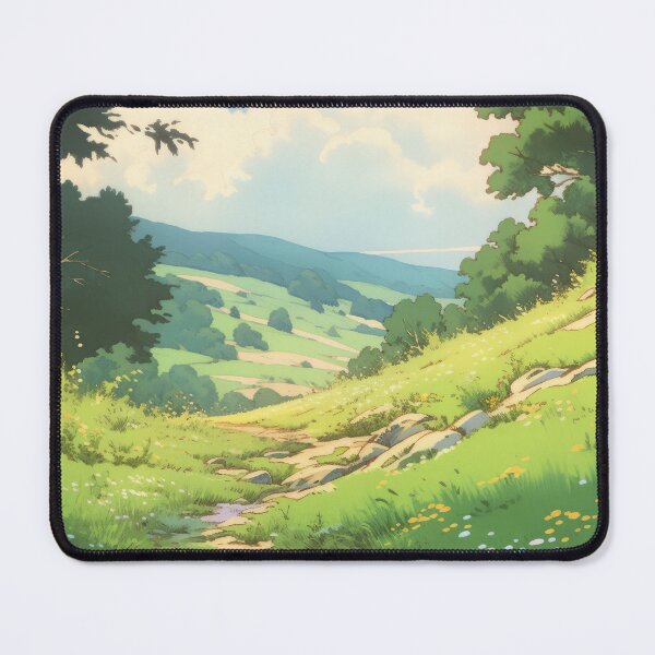 Item preview, 80s Retro Anime Forest Landscape designed and sold by Animania-AnimeS.