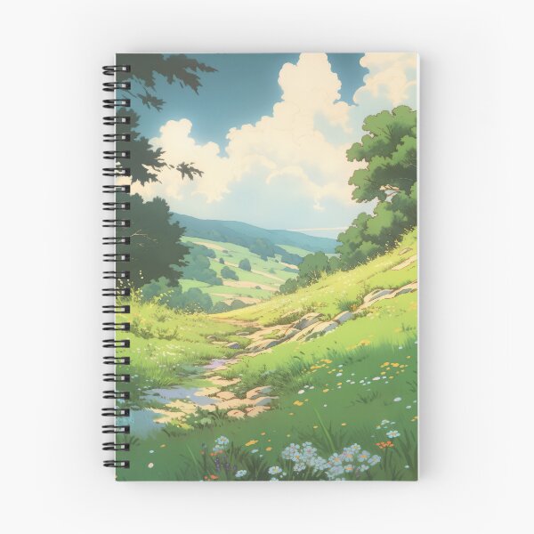 Item preview, 80s Retro Anime Forest Landscape designed and sold by Animania-AnimeS.
