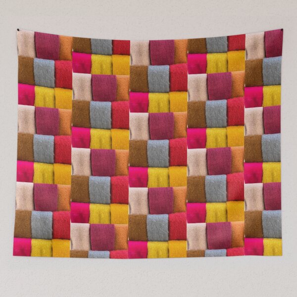 Item preview, Rainbow wool felt textures designed and sold by Ponted.