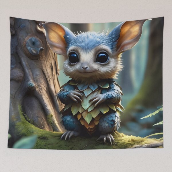 Item preview, Cute Little Forest Creature designed and sold by TheArtOfPat.