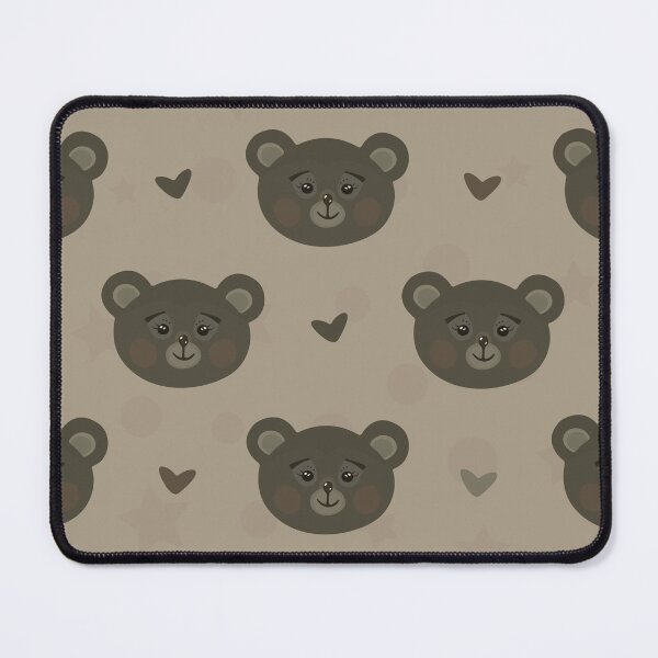 Item preview, Brown bear seamless pattern designed and sold by OM-lova.