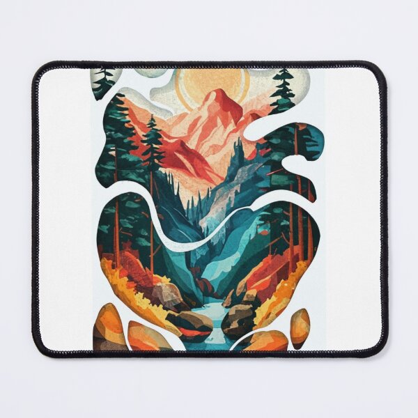 Item preview, Nature's Tapestry: Minimalist Watercolor Serenity designed and sold by halilkineyn.