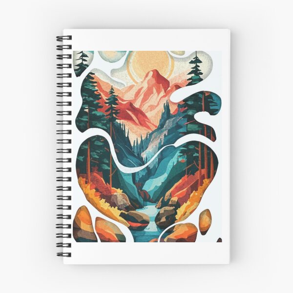 Item preview, Nature's Tapestry: Minimalist Watercolor Serenity designed and sold by halilkineyn.