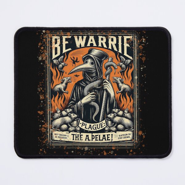 Item preview, Vintage Plague Doctor, bewarrie, the apelae designed and sold by CrisMor-Art.