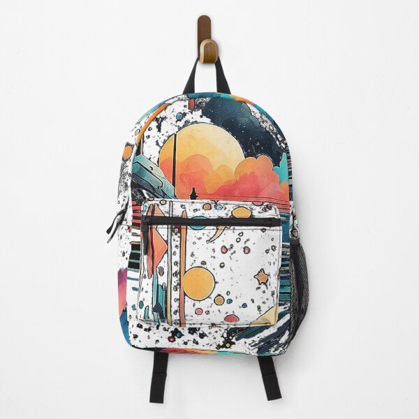 Item preview, Abstrac Planet,Stars,Sun and Clouds designed and sold by TheGaliga.