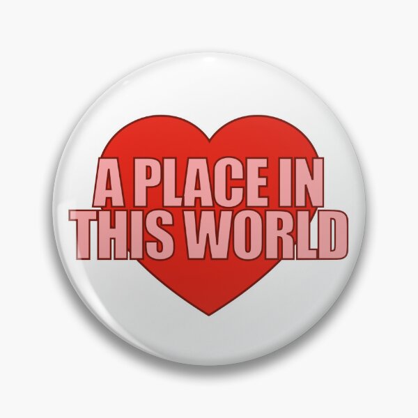 Item preview, A Place In This World Heart designed and sold by Chesley Design.