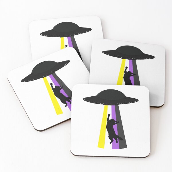 Item preview, Non-binary Alien Abduction  designed and sold by ashstash.